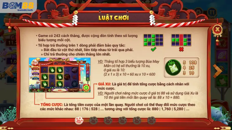 Người chơi cần hiểu r&otilde; luật chơi M&egrave;o Chi&ecirc;u T&agrave;i để thắng lớn